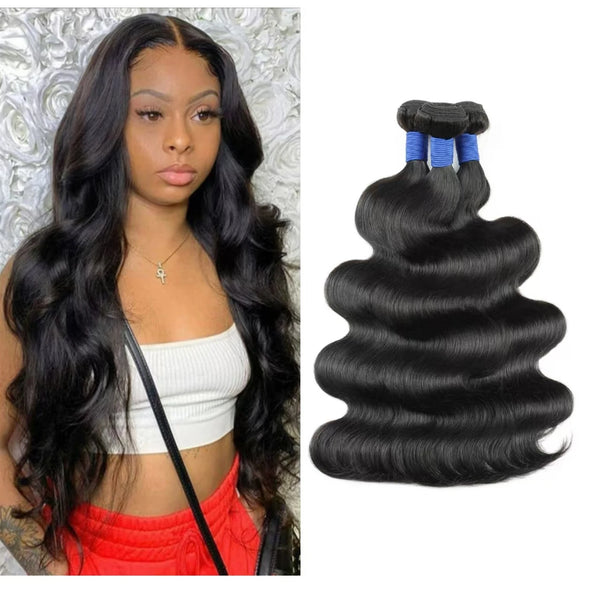 Body Wave Raw Vietnamese Remy Hair Bundles Kinky Hair For Weaving