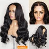 13x4 and 4x4 Black Body Wave Brazilian Lace Front Virgin Human Hair Wig