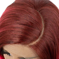 26" Body Wave C Part Synthetic Lace Front Wigs Ombre Brown Blonde Rose Red Colored Lace Front Wig