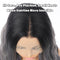 Gray Ombre Body Wavy Wig 13x4 Lace Frontal Synthetic Hair 26 Inches