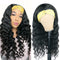 Wholesale Deep Wave Headband Human Hair Wigs for Black Women Brazilian Hair Wigs Glueless Headband Non Lace Wig